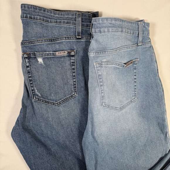 Joe's Joes Jeans Women Lot of 2 Jeans 31-32 Juliet Distressed Ripped Med & Light - Picture 2 of 11